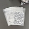 OPP Cellophane Bags, Top Seal Bags, Dog, 10x8x0.3cm, 50pcs/set, Thickness: 2.7 Mil(0.07mm)