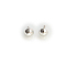 Brass Head Pins, for Ghost Witch Baroque Pearl Making, Flat Round, Platinum, 2.8mm