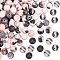 2 Strands Natural Zebra Jasper Round Beads Strands, 8~8.5mm, Hole: 1mm, about 47pcs/strand, 15.5 inch