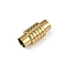 304 Stainless Steel Magnetic Clasps, Column, Golden, 20.5x9.5mm, Hole: 6.5mm