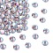 Preciosa® MAXIMA Crystal No Hotfix Flatback Stones, Czech Crystal, Dura Foiling, Round(438 11 615 Chaton Rose), 20110 200 Mesmera AB, SS10(2.7~2.9mm)