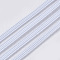 Flat Elastic Cord, Mouth Cover Ear Tie Rope for DIY Mouth Cover, White, 4mm, about 656.16 yards(600m)/big bundle