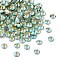 Preciosa® Crystal Hotfix Flatback Stones, Czech Crystal, Round(438 11 612 Chaton Rose VIVA 12 ®), 50540 200 Limecicle AB, SS16(3.8~4mm)