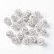 Polymer Clay Rhinestone Beads, Pave Disco Ball Beads, Grade A, Crystal, PP13(1.9~2mm), 10mm, Hole: 1.5mm