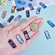 10 пара 10 стеклянных подвески в богемном стиле STAS-SZ0003-09-3