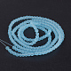 Прозрачные стеклянные бусины GLAA-S031-4mm-21-2
