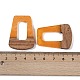 Подвески из смолы и дерева WOOD-F015-11F-3
