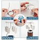 Вращающийся подсвечник из нержавеющей стали DIY-WH0021-42P-02-4
