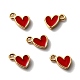 Кулоны с эмалью из латуни KK-SZ0005-64-1