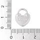 Подвески из нержавеющей стали 304 STAS-T064-04P-3