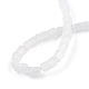 Прозрачные матовые стеклянные бусины GLAA-N047-08-B10-4