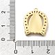 Латунные микро проложить кубического циркония подвески KK-L228-18G-3