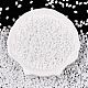 Непрозрачные цвета блестящие стеклянные бусины SEED-T006-02L-1