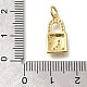 Стойки обшивки латунь микро проложить Циркон подвеску KK-M296-18G-3