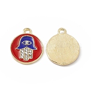 Сплава кристалла горный хрусталь подвески FIND-C019-17KCG-02