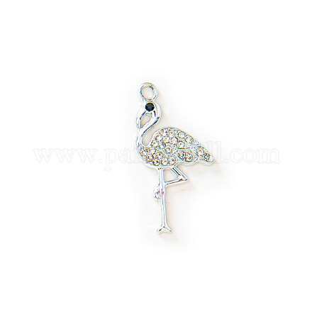 Подвески из сплава и страза FIND-H002-86P-01-1