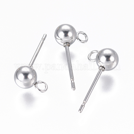 Компоненты сережек из нержавеющей стали марки 304 STAS-F227-18C-P-1
