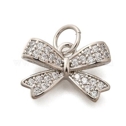 Подвеска из латуни с микропаве из кубического циркония KK-H508-26P-1