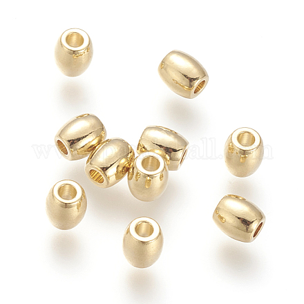 Латунные бусины KK-T014-39G-1