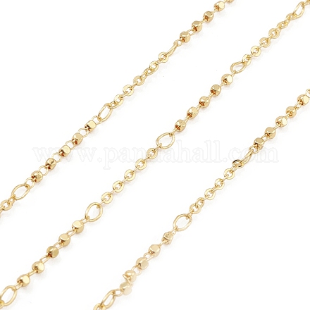 Латунные цепочки с кубическими звеньями CHC-M025-63G-1