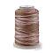 6-Ply Polyester Cord, for Jewelry Making, Colorful, 0.5mm, about 251.53 Yards(230m)/Roll