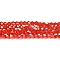 Transparent Electroplate Glass Beads Strands, AB Color Plated, Faceted, Bicone, Red, 2.9~3.3x2.5mm, Hole: 0.7mm, about 135~140pcs/strand, 38~40cm