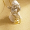 Stylish Stainless Steel Pendant Necklace for Women's Daily Wear