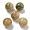 Natural Crazy Agate Round Ball Figurines Statues for Home Office Desktop Decoration, 20mm