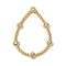 Golden 304 Stainless Steel Rhinestonet Pendants, Teardrop, 27.5x19.5x2mm