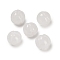 Natural Jade Beads, Flower, 8x7mm, Hole: 1.2mm