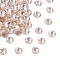 Preciosa® MAXIMA Crystal No Hotfix Flatback Stones, Czech Crystal, Dura Foiling, Round(438 11 615 Chaton Rose), 00530 Gold Quartz, SS6(1.9~2.1mm)