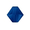 Preciosa® Crystal Beads, Czech Crystal, Bicone(451 69 302 Rondelle), 30240 840 Cobalt Blue Matt, 6mm, Hole:1mm