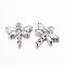 Tarnish Resistant 201 Stainless Steel Charms, Dragonfly, Stainless Steel Color, 15x16x3.5mm, Hole: 1mm