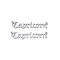 Non-Tarnish 304 Stainless Steel Connector Charms, Word, Capricorn, 8x36x1mm, Hole: 0.8mm