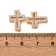 Латунные микропаве прозрачные кубические циркониевые подвески KK-Z112-33G-3