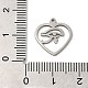 Подвески из нержавеющей стали 201 STAS-E206-06P-03-3
