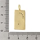 Подвески из латуни и кубического циркония KK-L216-008G-02-3