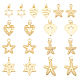 Подвески из сплава 18шт 9 стиля FIND-PH0003-19-1