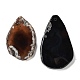 Окрашенные смешанная форма естественный агата Gemstone большие подвески G-R300-11-3