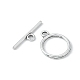 Застежки тоггл в тибетском стиле  TIBEP-A12208-S-LF-2