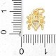 Латунные микро проложить кубического циркония подвески KK-S390-03G-03-3