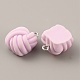 Подвески из непрозрачной смолы RESI-WH0029-24P-06-1