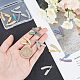 12 шт. подвески из нержавеющей стали 304 двух цветов STAS-UN0023-61-2