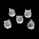 Прозрачные стеклянные бусины GLAA-D025-06L-2