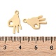Латунные подвески KK-L221-019G-3