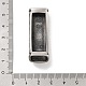 Тибетский стиль 304 нержавеющая сталь скользящие подвески/слайдерные бусины STAS-L274-004AS-3