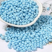 6/0 стеклянный бисер непрозрачной краски для выпечки SEED-M012-02A-13