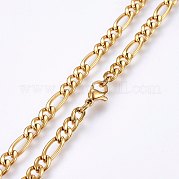 Цепочки-цепочки Figaro из нержавеющей стали 304 MAK-L015-29A