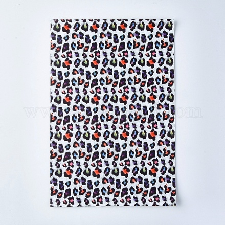 Самоклеящаяся ткань из искусственной кожи X-DIY-WH0162-16A-1