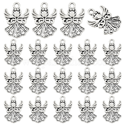 80 шт. Подвески из сплава в тибетском стиле TIBEP-PH0001-69AS-1